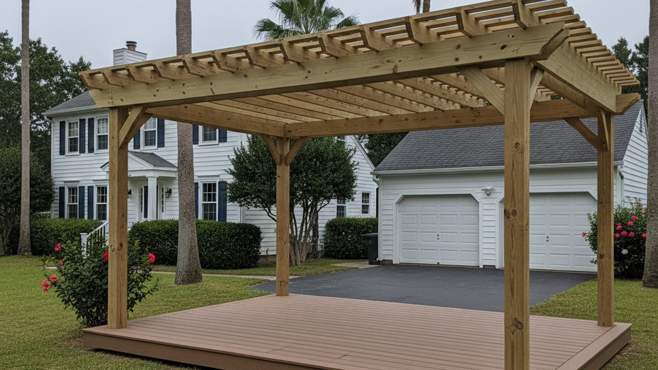 Deck Staining & Sealing completed by Oasis Deck Company in Hialeah, FL
