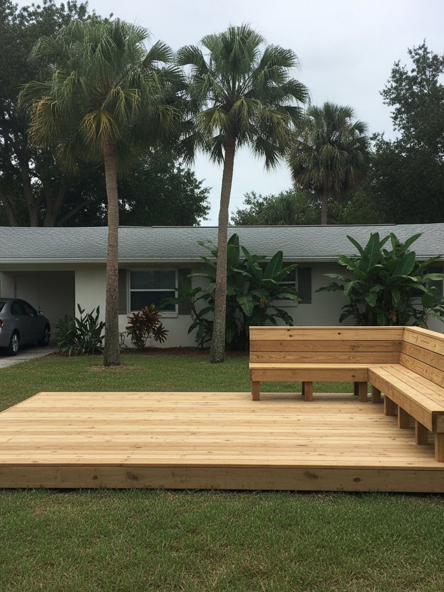 Deck Demolition & Removal completed by Oasis Deck Company in Davie, FL